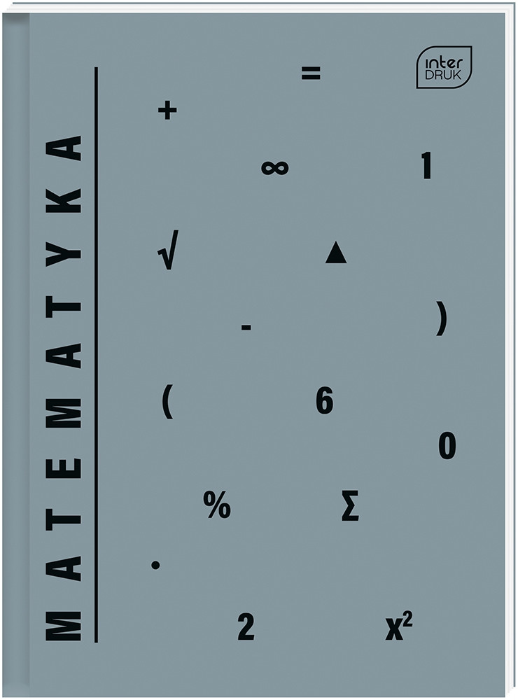 Brulion A5/80k kratka Matematyka Interdruk